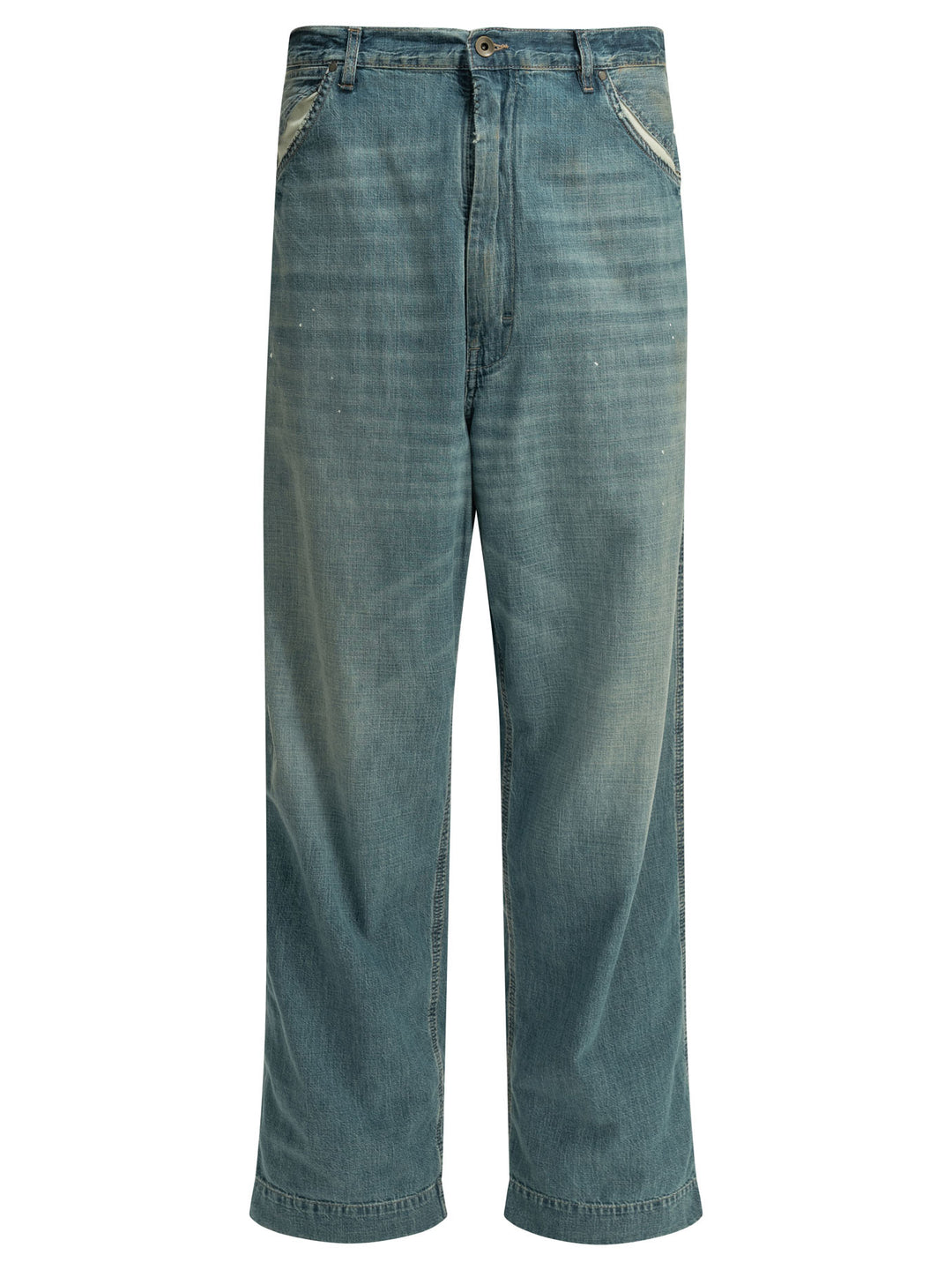 Maison Margiela Wide Leg Jeans - Light blue | 2315fb36df51efa161af9e06b0f2dd6a8bac9d6c