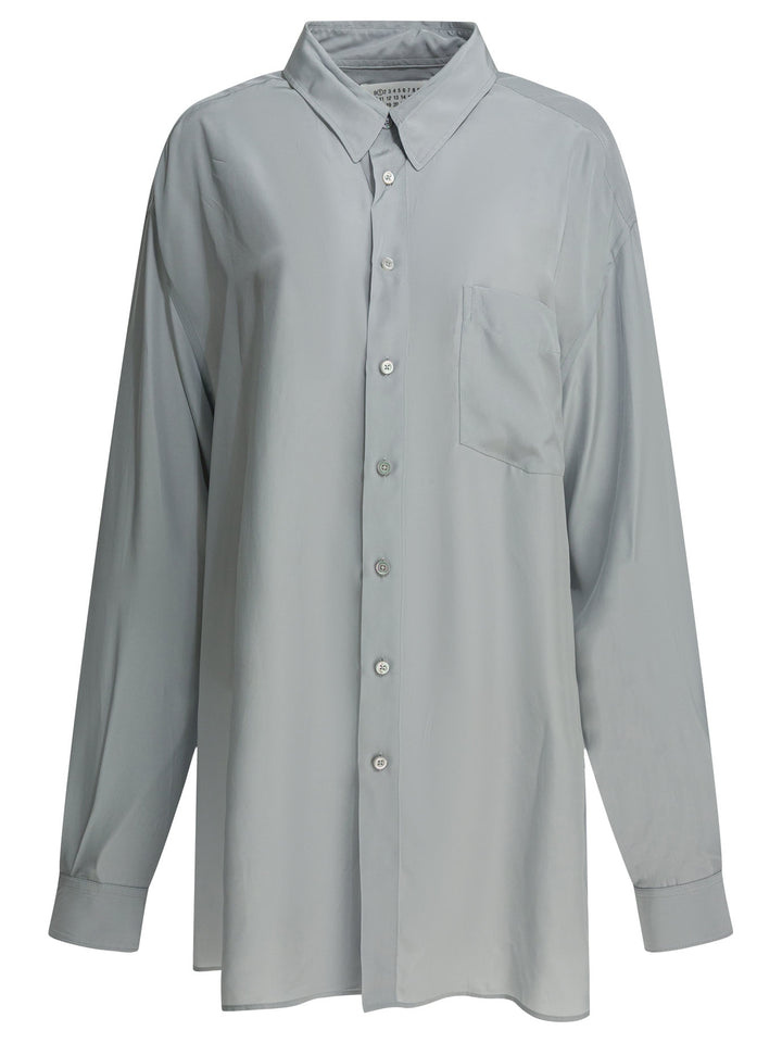 Maison Margiela  Shirts - Grey | 1ba51a9d802a7b24c906960f0578ced54be857c8