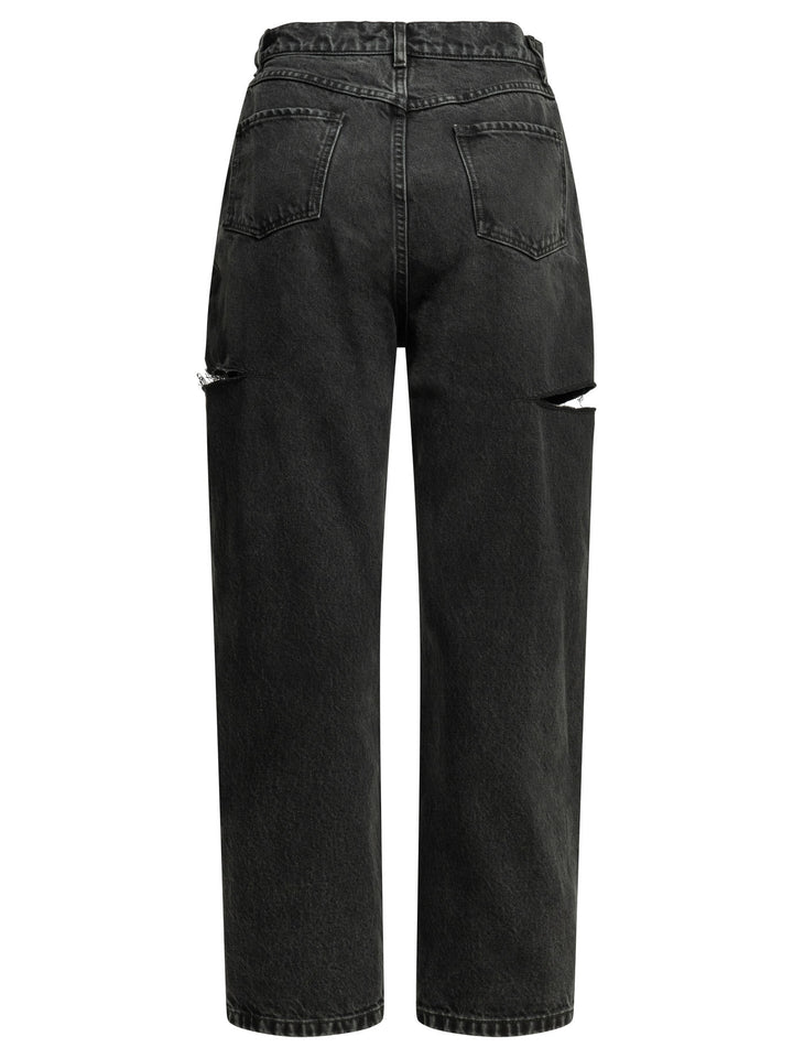 Maison Margiela Straight-Leg Jeans - Black | 0c33b170e70631e93eb454fa2e693ad6202b5ee6