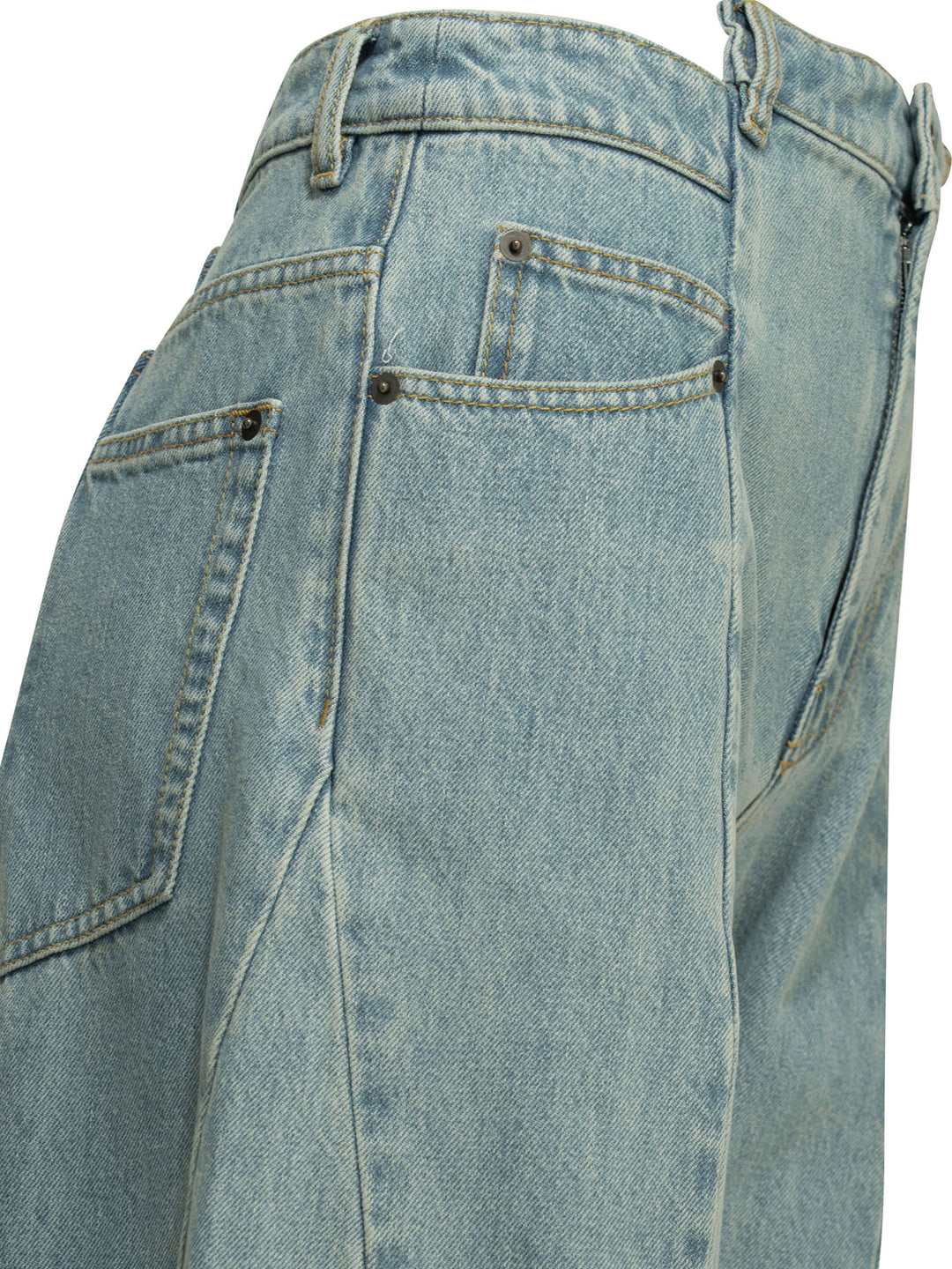 Maison Margiela Wide Leg Jeans - Light blue | 2f0773892e84069653cb1a8819da2591c7851515