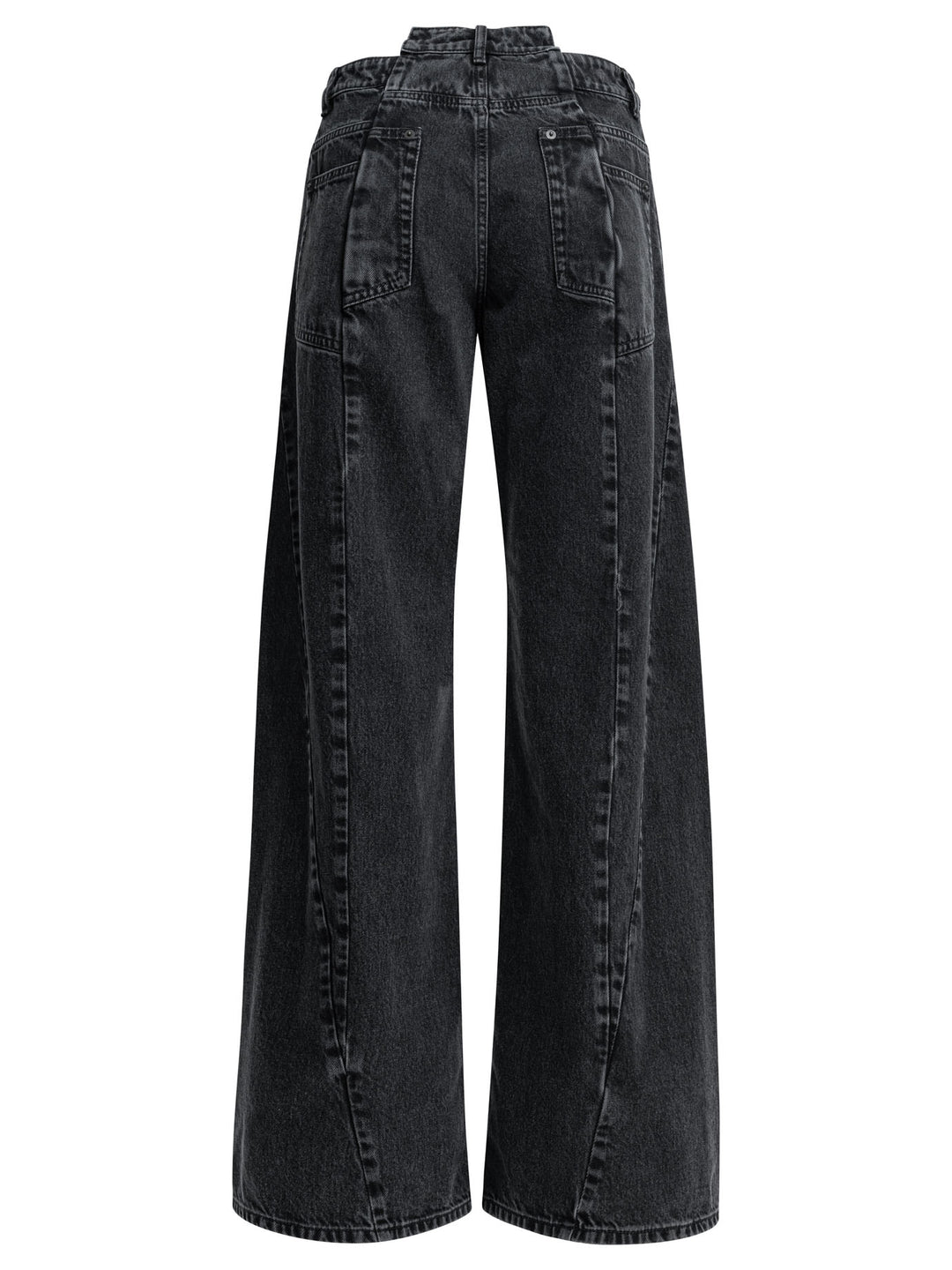 Maison Margiela Wide Leg Jeans - Black | 0c3470861bd078586a746c57fbd546f910878c3b