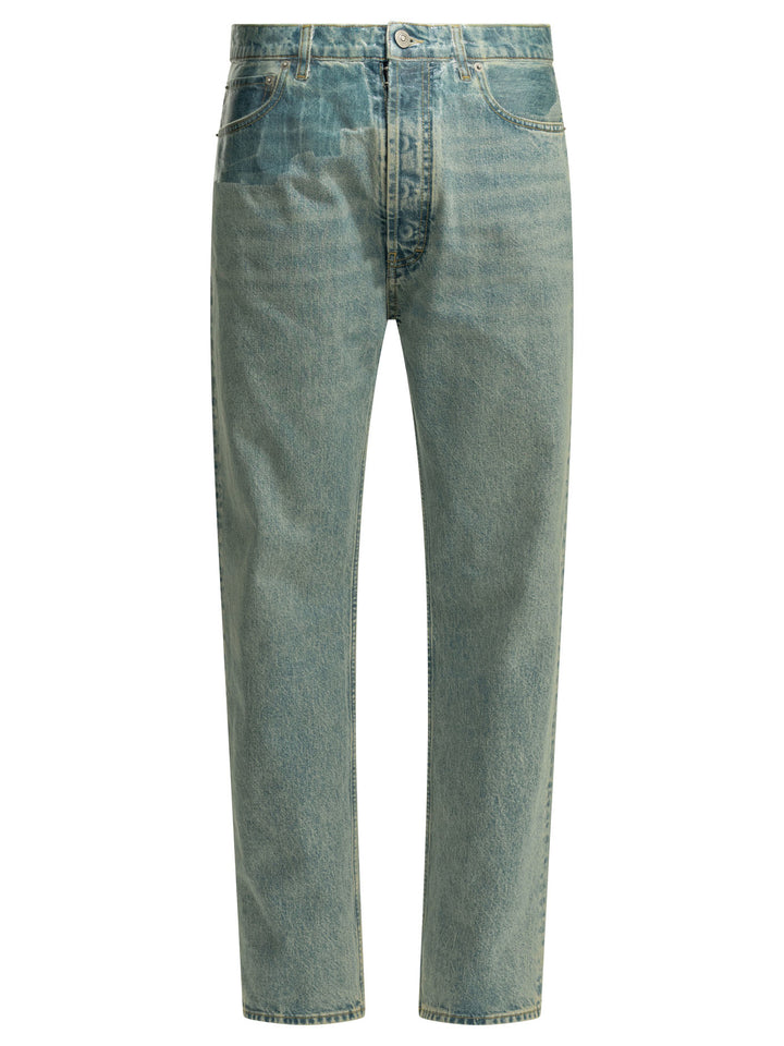 Maison Margiela Taped Jeans - Light blue | 905e751e478886a0780a72badef423ec894308a4