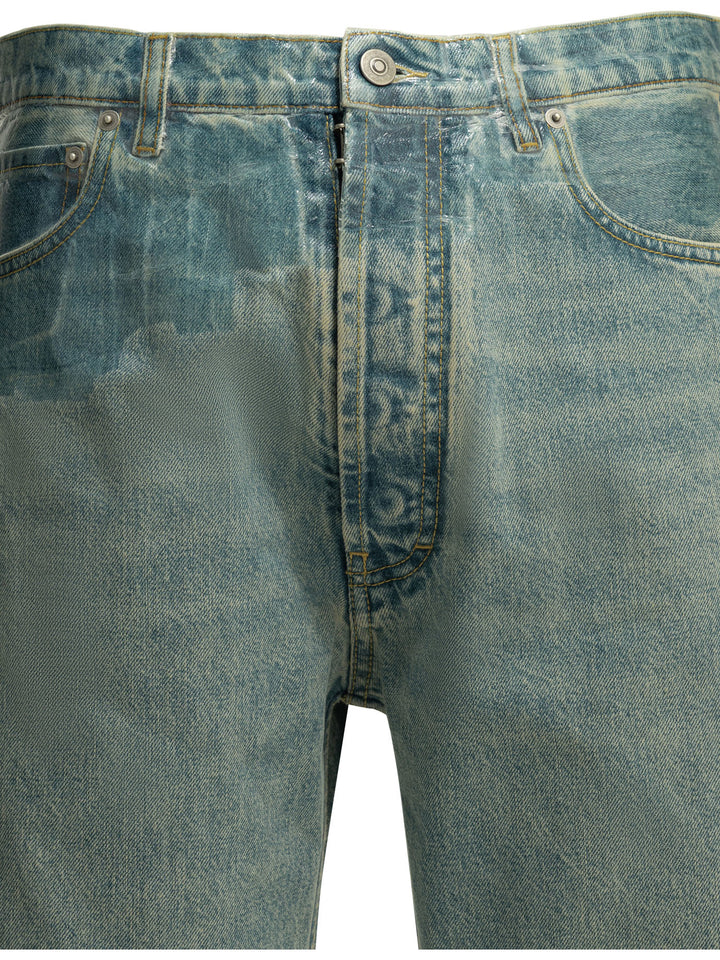 Maison Margiela Taped Jeans - Light blue | db15c984dbed10284c6ce8564bbbd798e2616219