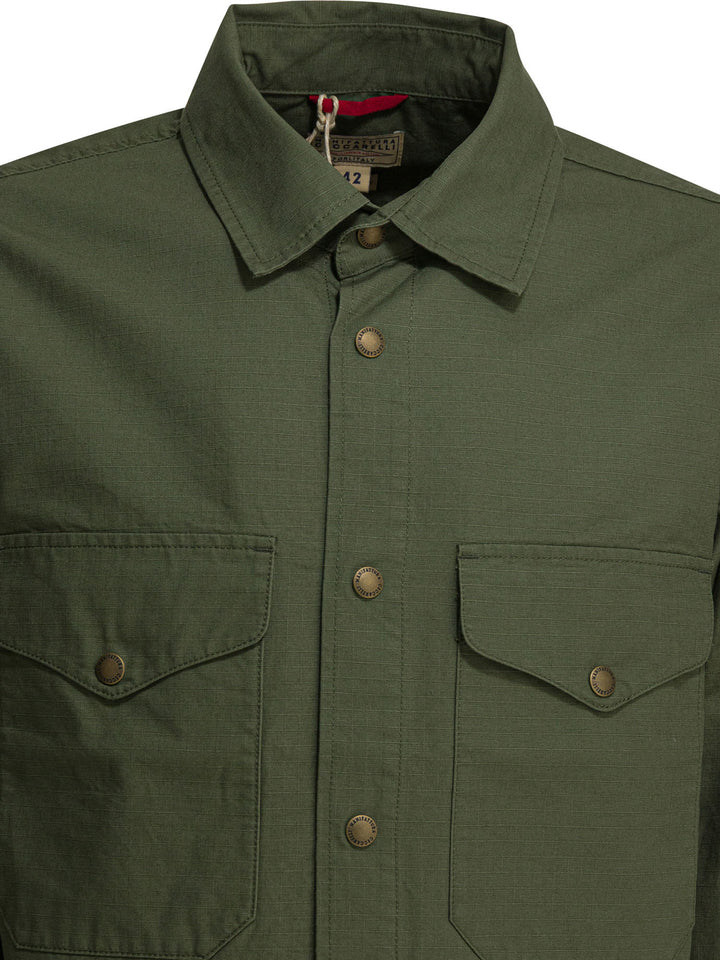 Manifattura Ceccarelli Country Shirts - Green | b61dc88095077562b0fe19274496c9420361de87