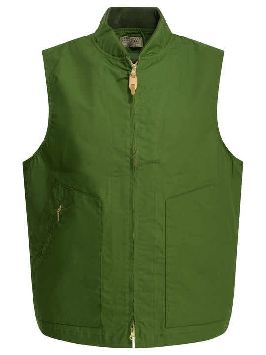 New Travel Vest Jackets And Coats Green