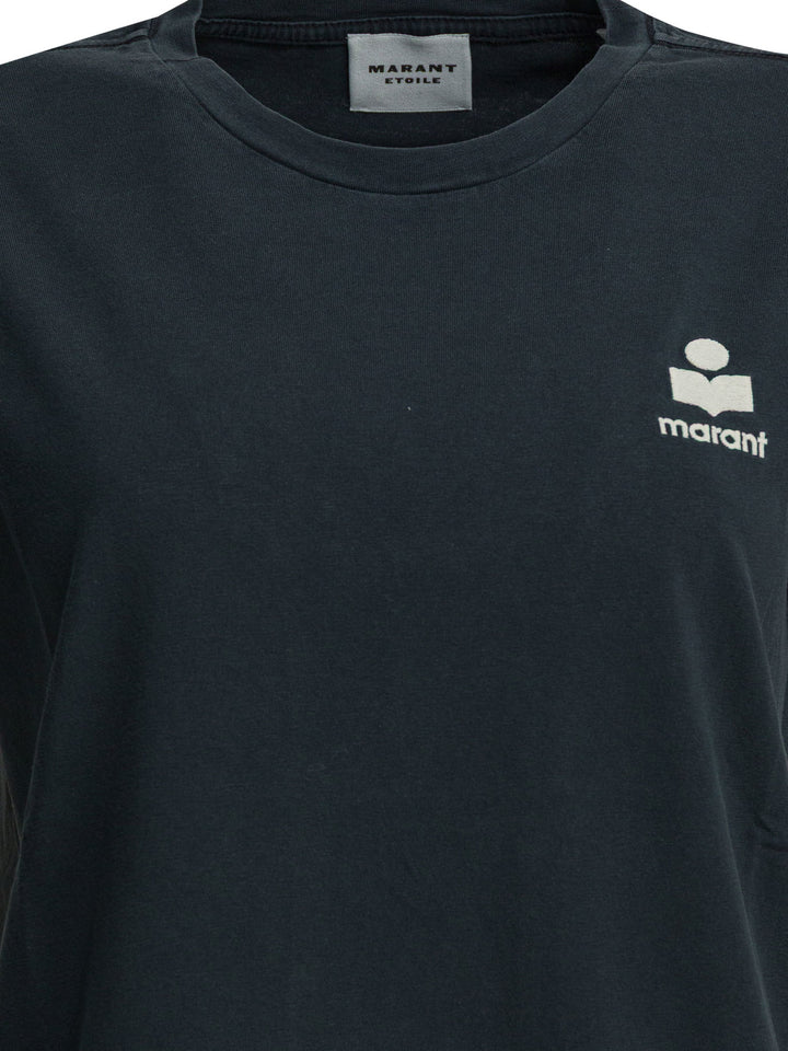 Marant ÉToile  T-shirts - Blue | 2cf6ea2b8ffd60f5d22ad2689045eb8f1b70d6b0