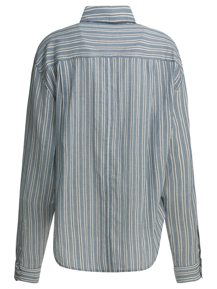 Marant ÉToile Nath Shirts - Blue | 2f505f5972b11aa9a4b344e981020d37268214f1