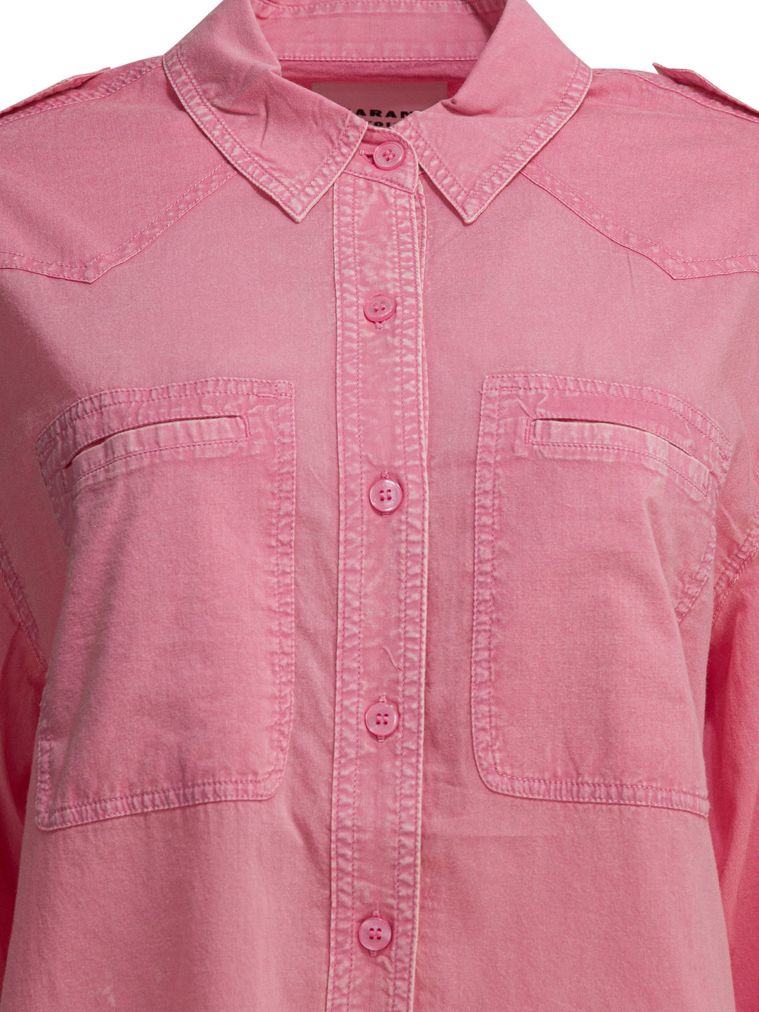 Marant ÉToile Valiane Shirts - Pink | c8f5cfcd3b68f4fe85ea21cb0a103ba09660b8a6