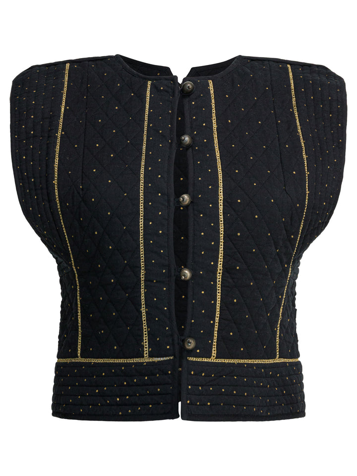 Marant ÉToile Volana Jackets and Coats - Black | 8ebe01626513d89415565409ad0165897e43dac5