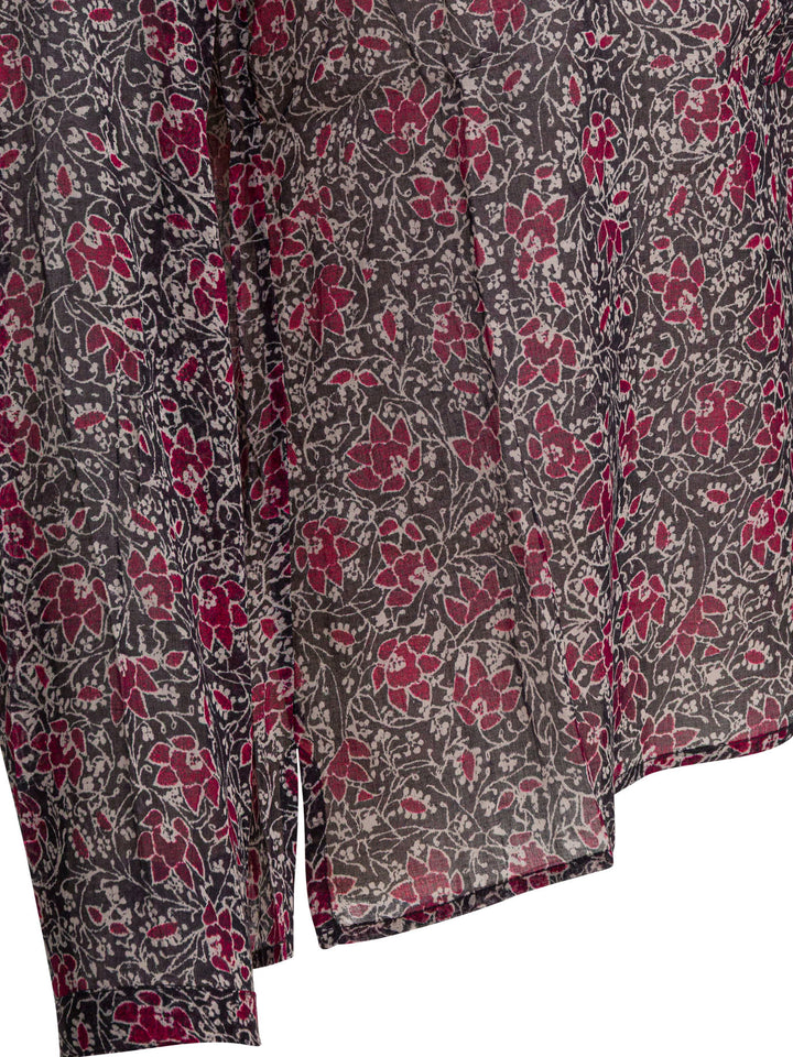 Marant ÉToile Maria Shirts - Fuchsia | dade0438cb17ec9078c26088b6e95b1161f8a893
