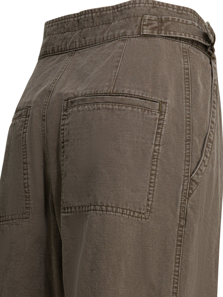 Marant ÉToile Neriah Trousers - Brown | fb18c38e1f47795a084c833c7981986dda308765