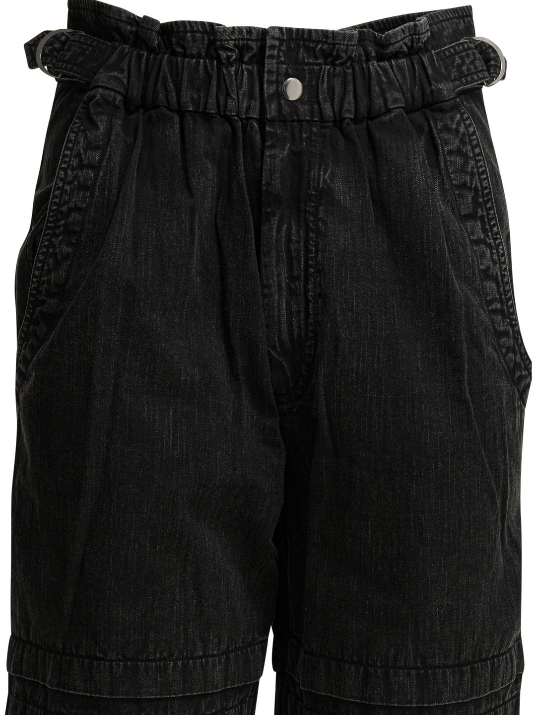 Marant ÉToile Mellya Trousers - Black | 3e116fa2f9822cbe266d809a291967be2a5493af