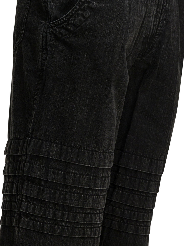 Marant ÉToile Mellya Trousers - Black | 0e3119b8b0f795800b5fa21c1bc2b580b21f0fc5