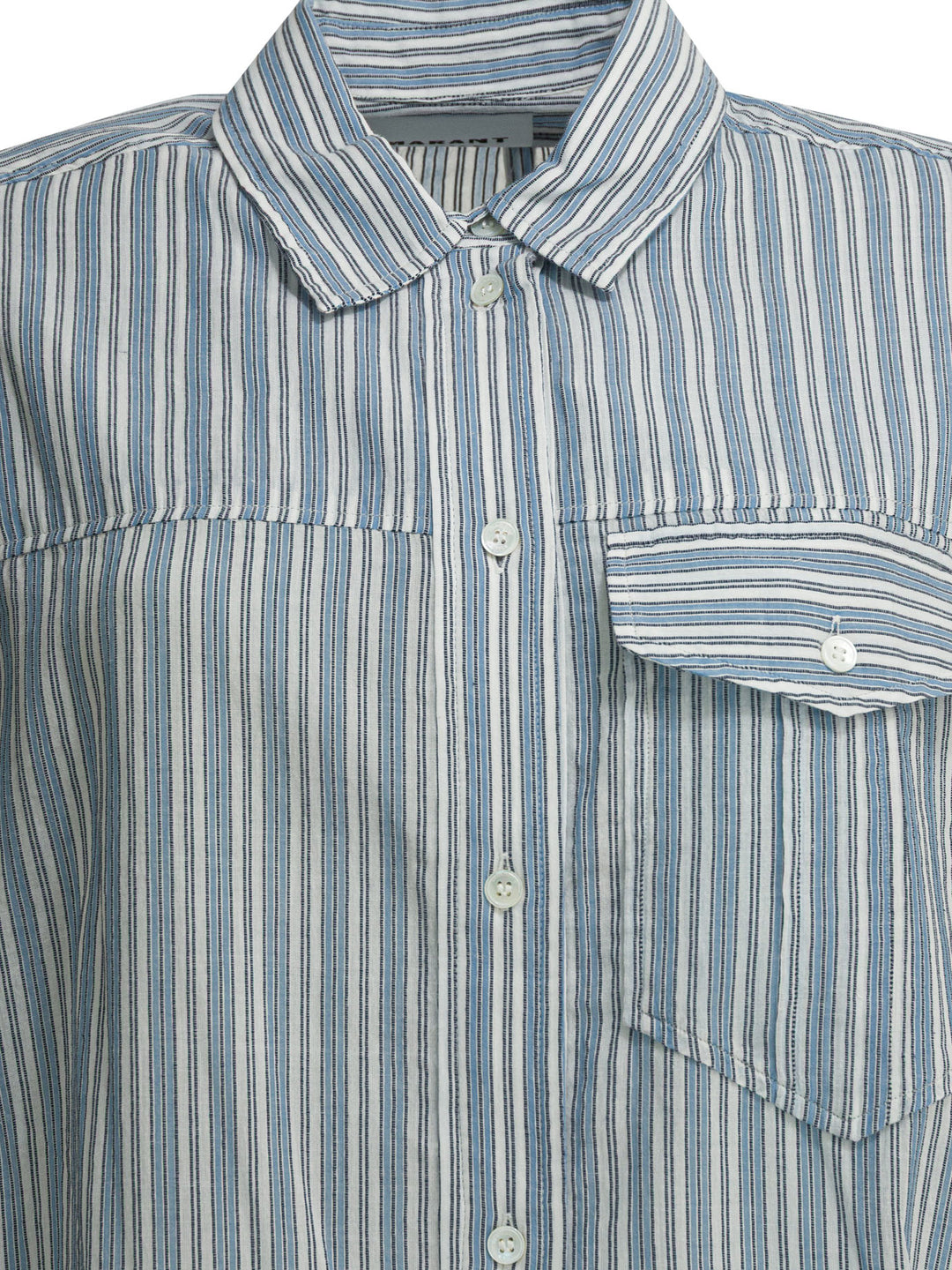 Marant ÉToile Striped Chemisier Dress Dresses - Blue | 44ff20c5c3e18f674eb0fcf58a86f23c0c2c8cbe