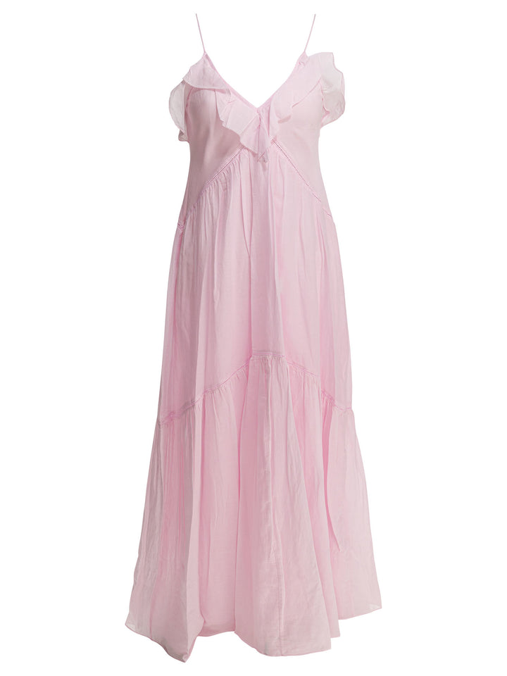 Marant ÉToile Dress With Ruffles Dresses - Pink | c312eb69c64bd76156784de8a1a97fc61df74c8f