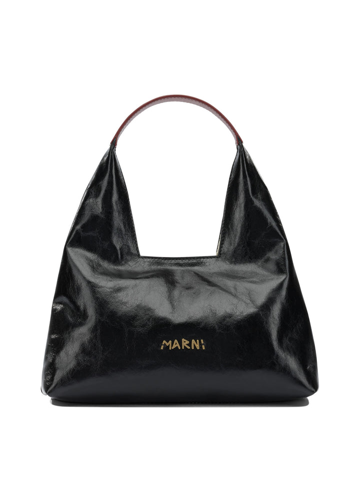 Marni Trapeze Shoulder Bags - Black | 6e0ff70f1ce4cf768d834240082662cda48dfefe