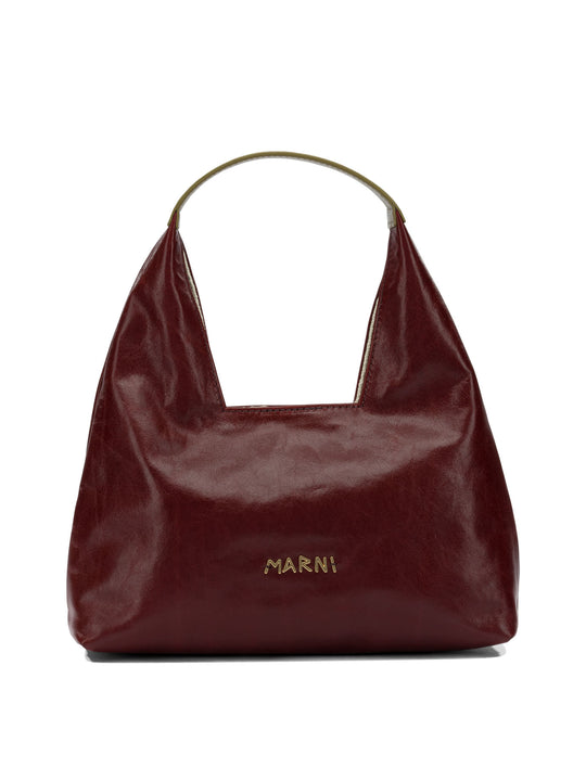 Trapeze Shoulder Bags Bordeaux