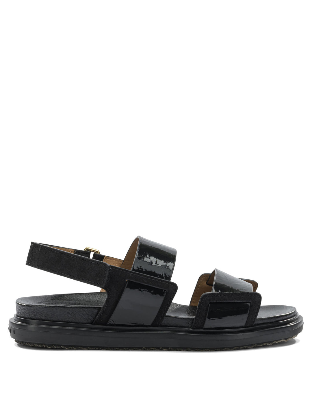 Marni Fussbett Sandals - Black | 313f0be1d0869409823d58ee74ac769f7dd2f979