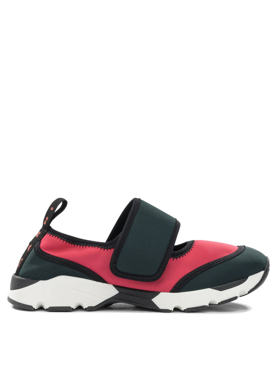 Mary Jane Sneaker In Lycra Sneakers & Slip-On Pink