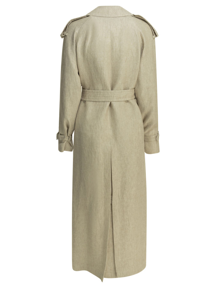 Max Mara Lightweight Pure Linen Jacket Jackets and Coats - Beige | c3689501f8849f3003e9569242390dddf0304418