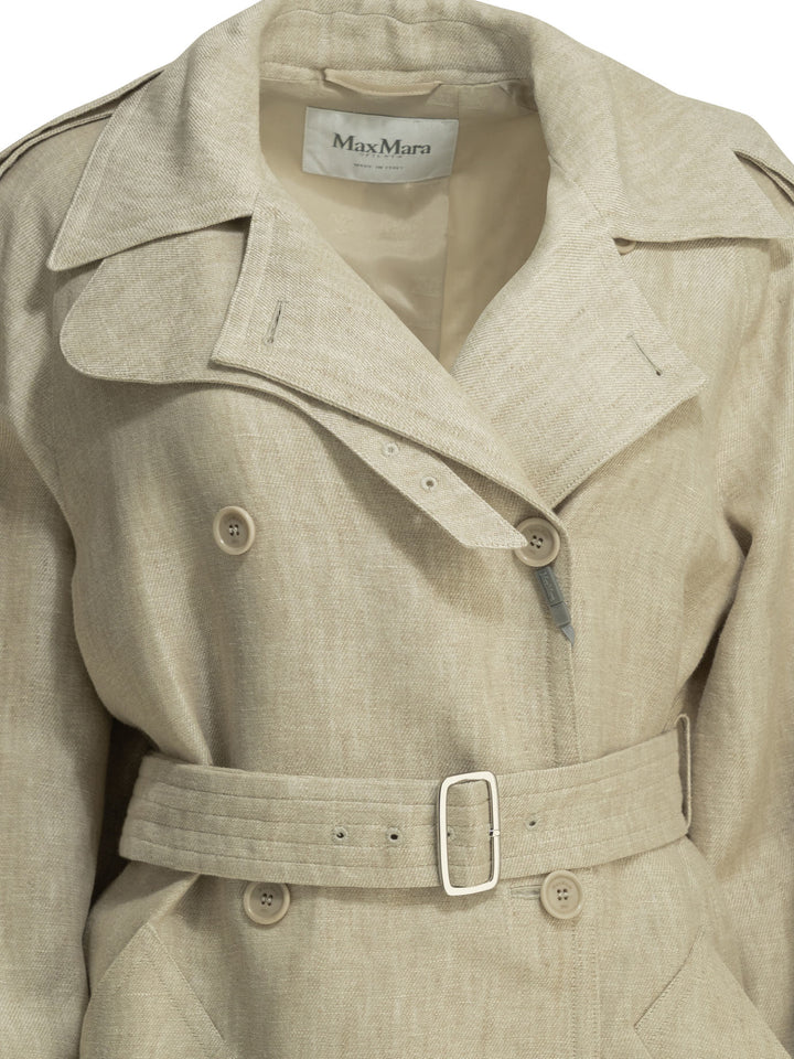 Max Mara Lightweight Pure Linen Jacket Jackets and Coats - Beige | e6718a5defebb23351ddf3e9f35aec6f5256db6a