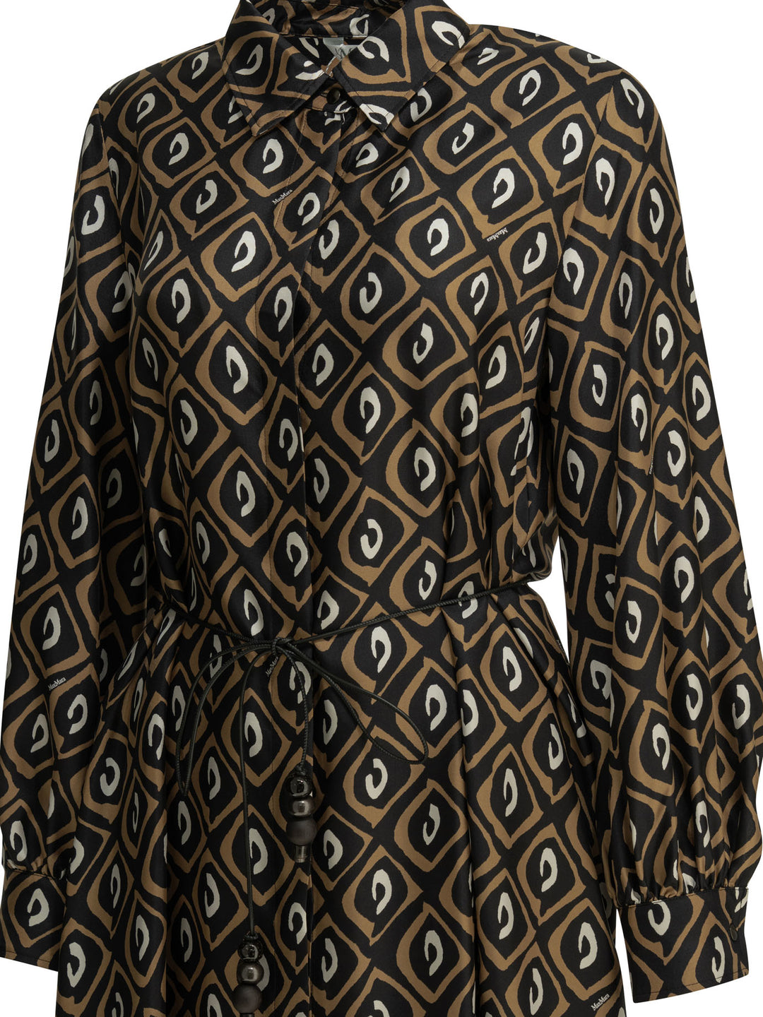 Max Mara Long Chemise Dress Dresses - Black | 37e55f1ec7892eb9955e75dfa443342023ed44fa