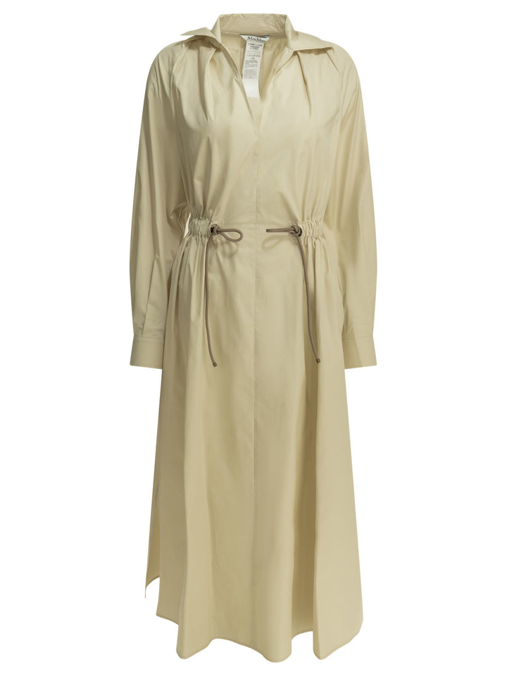 Max Mara Long Chemise Dress Dresses - Beige | b4cae19c83798bf862d6622cedae4aaa4b7ef597