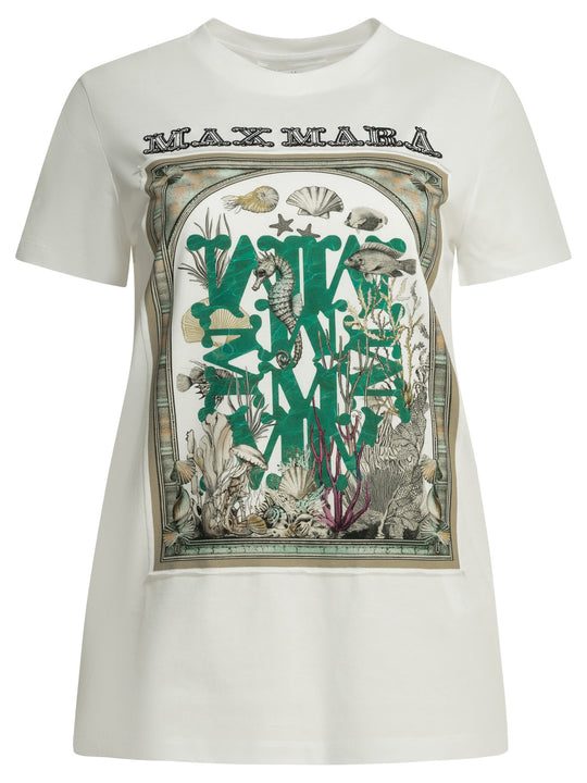 Crew-Neck T-Shirt With Logo T-Shirts White