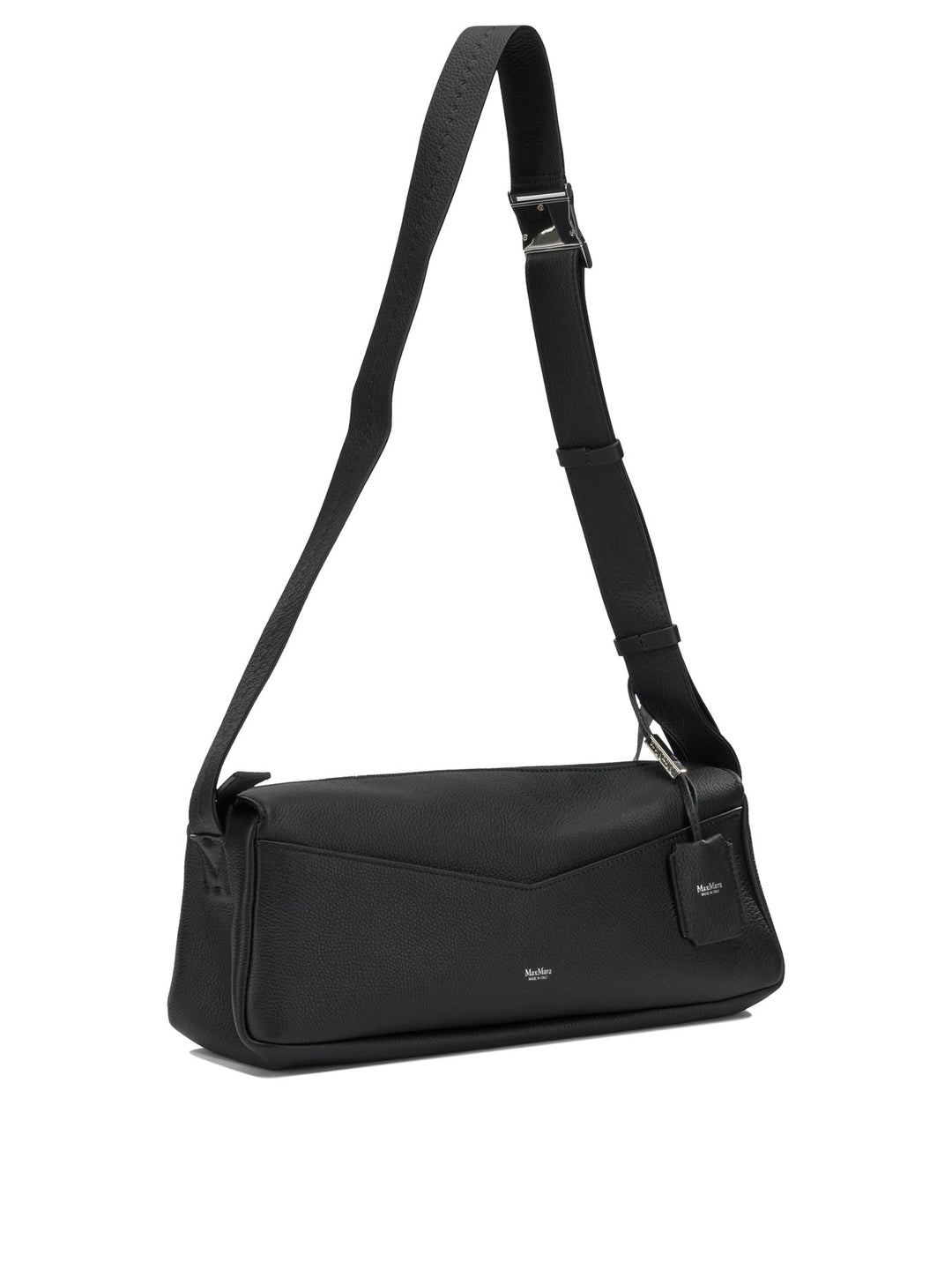 Max Mara Medium Leather Shoulder Bag Shoulder Bags - Black | bd8ee49d0a1d7cfca7205966021838234279ec32