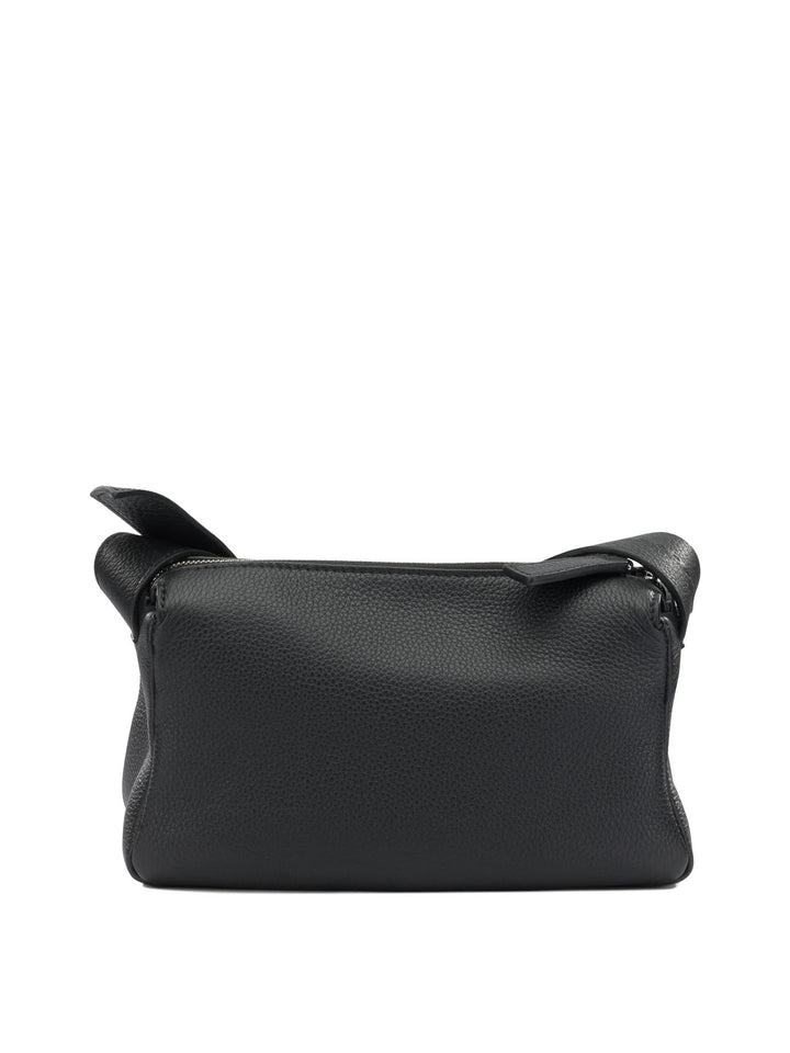 Max Mara Small Leather Shoulder Bag Shoulder Bags - Black | 6339294d2e7bc65b1e542d973afb1bf9dcf8c1d7