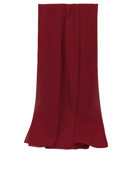 Silk Scarf Sciarpe & Foulard Red