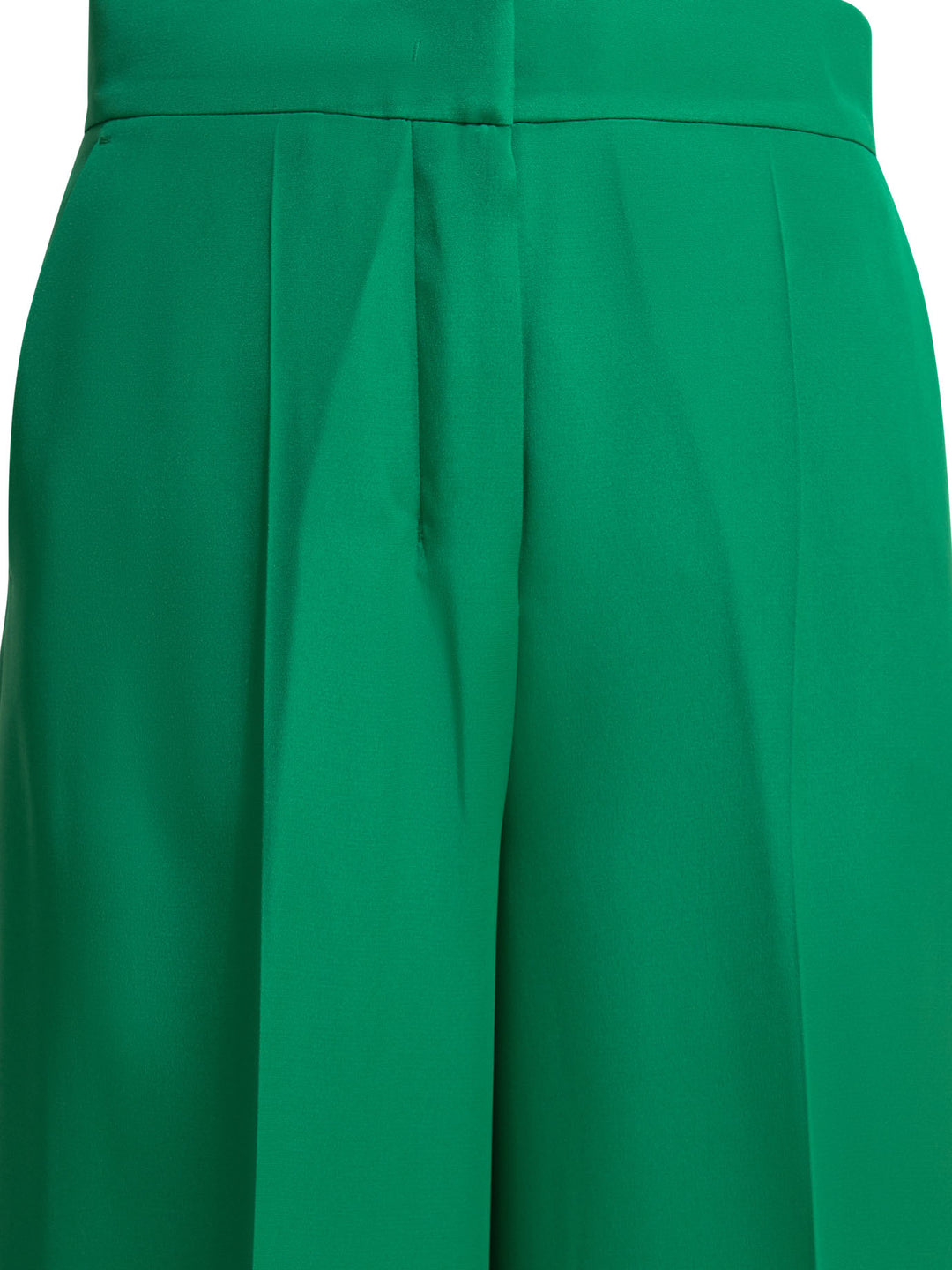 Max Mara Pianoforte Silk Tailored Pants Trousers - Green | 6fa29956aa22d1a8c31c80bb222a57214db44485