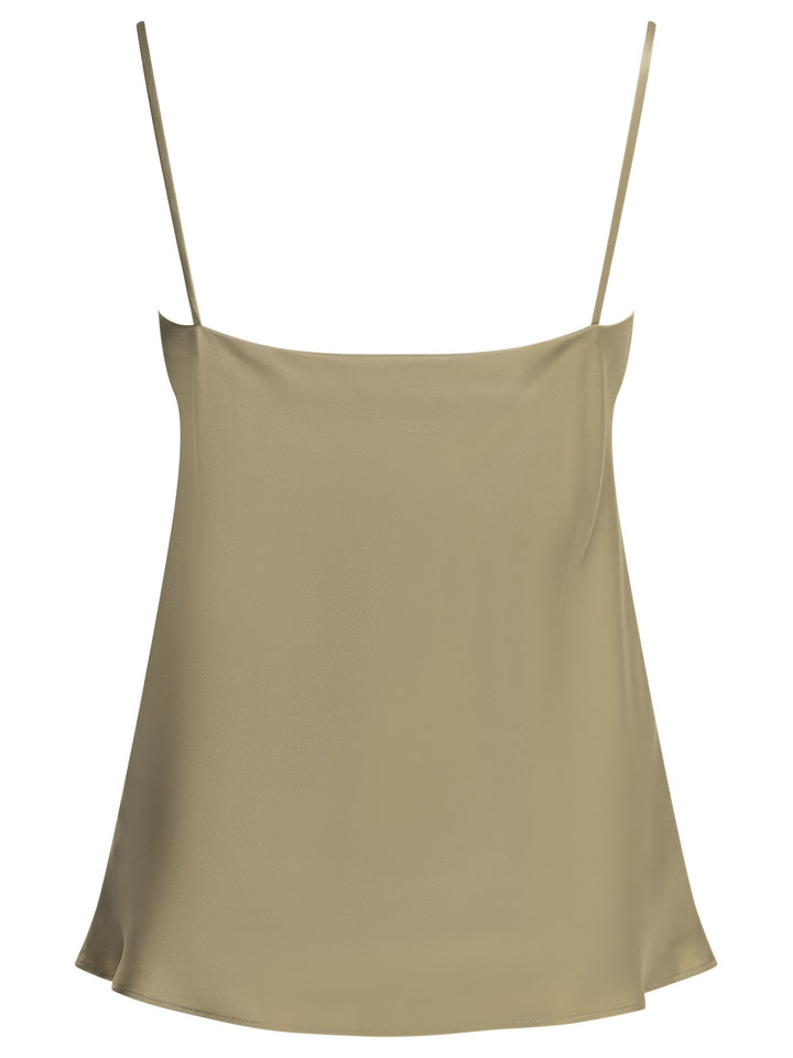 Max Mara Pianoforte A-Line Top Tops - Beige | d54a64fd495de0d20b6adbccfb5ebf596dc8eded