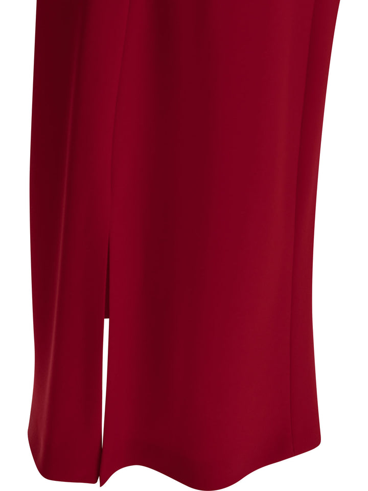 Max Mara Pianoforte Sheath Midi Dress Dresses - Red | a43c4039096a23c5a896ce24fe12bafcc14d8b7e