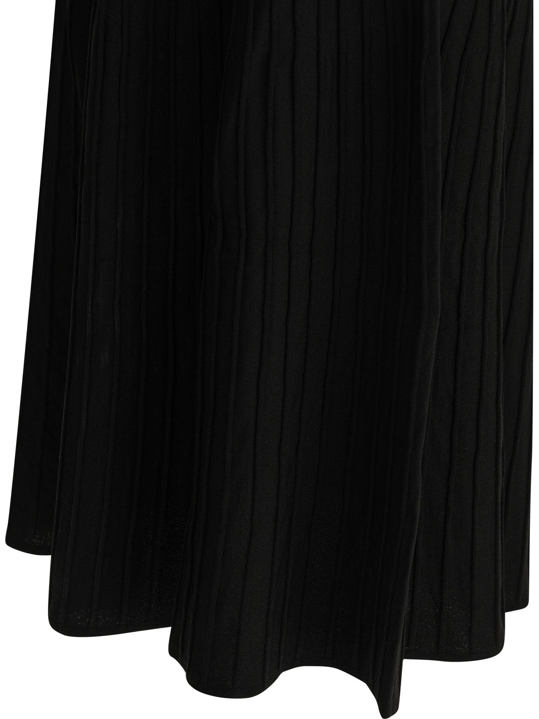 Max Mara Pure Flared Midi Dress Dresses - Black | bee4e6d65d37f43ee99d065bc0c4f85ef06ce6d5