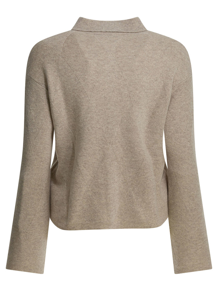 Max Mara Pure Cashmere Cardigan Knitwear - Beige | fdbdeb7deaeac7c52fb6ff9e9c996cd0067ff973