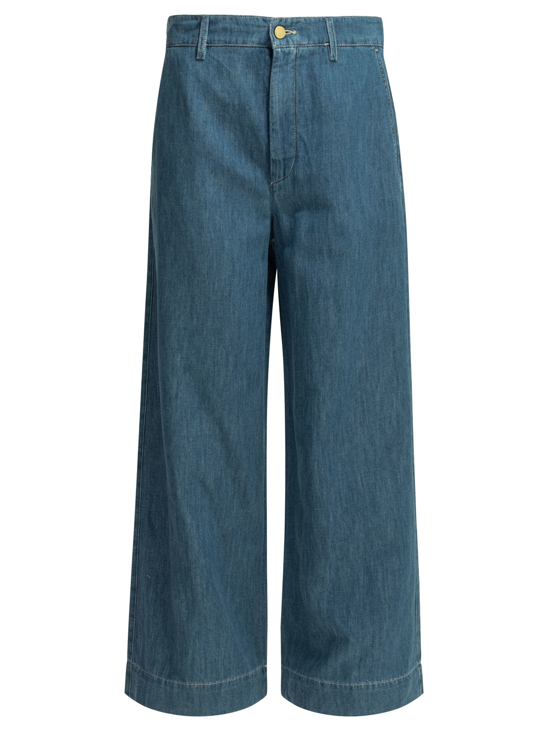 Max Mara S Wide Leg Jeans - Blue | 1625252b207574455e00dbfb54632ebf27f5a7d6