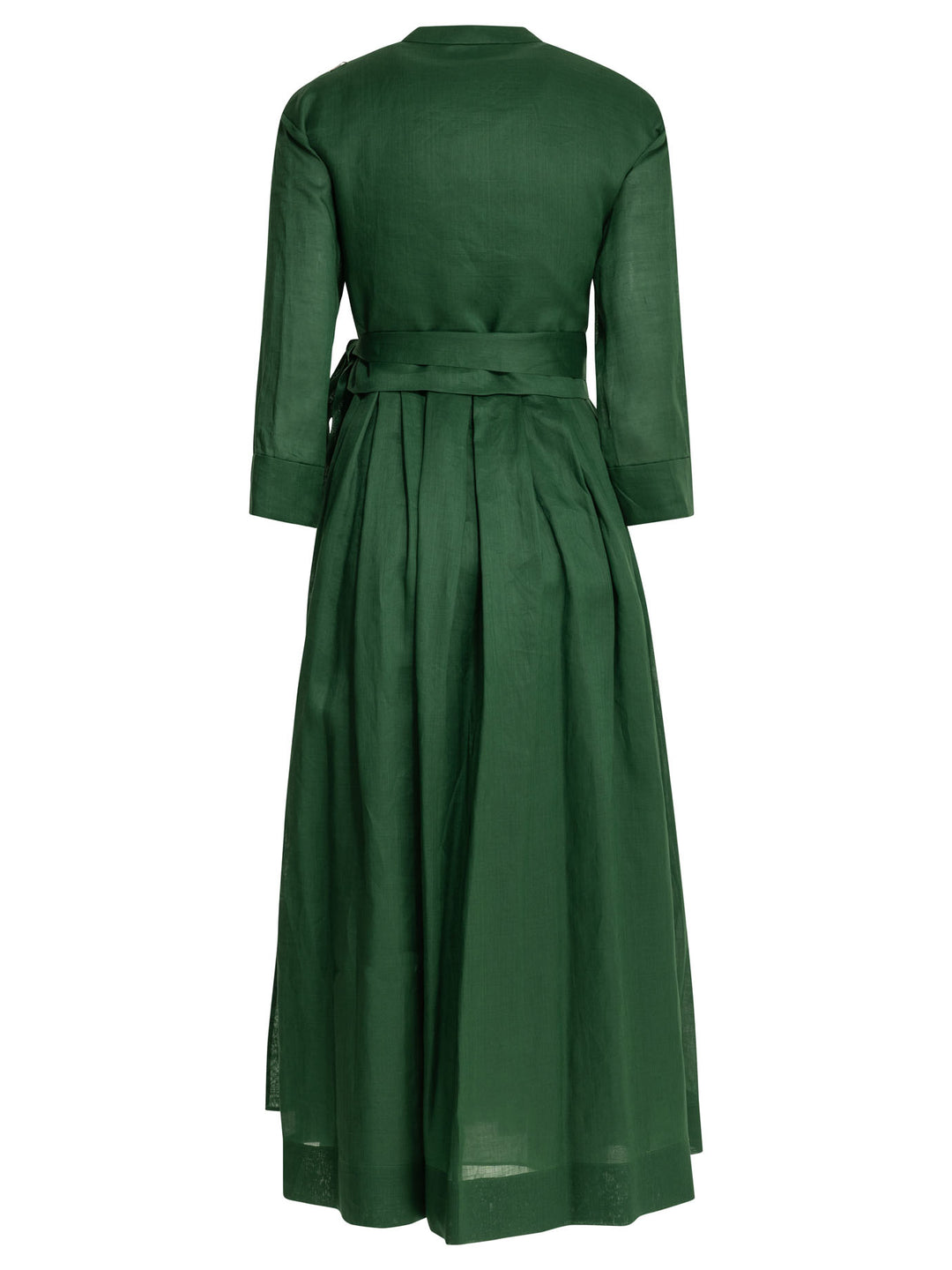 Max Mara S Chemisier Midi Dress Dresses - Green | 1ecd756432e4c425108f9e6274094897fd339ac7