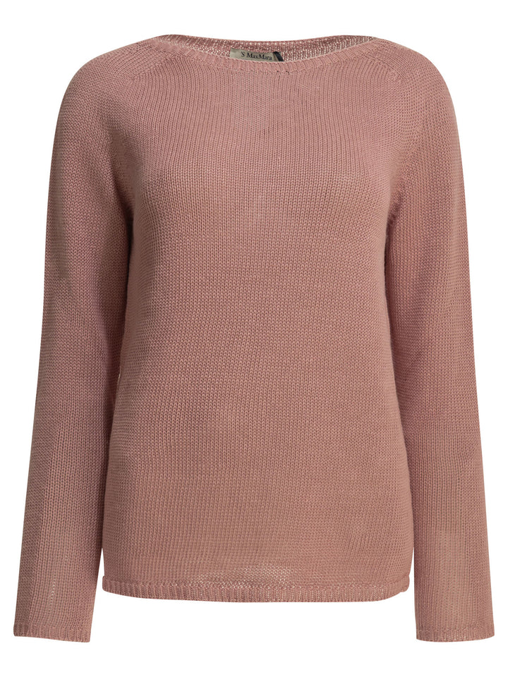 Max Mara S Round Neck Sweater Knitwear - Pink | 56dcc0c2266757dc0973786827ba47b5a02aa8fd