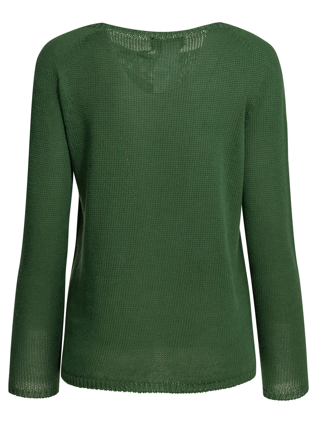 Max Mara S Round Neck Sweater Knitwear - Green | f6384be14546cd3ed5c044cf0dcf0007e96b1d73