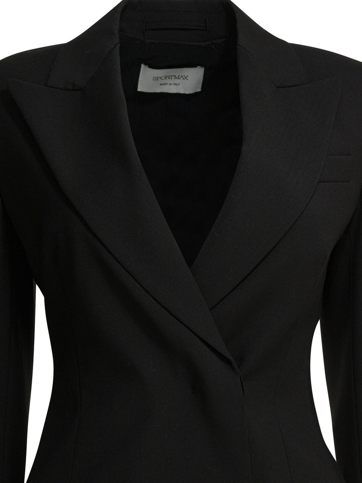 Max Mara Sportmax Jackets & Coats Jackets and Coats - Black | 8100d1d7a02d67d2a68f89fea9173c78de290c76