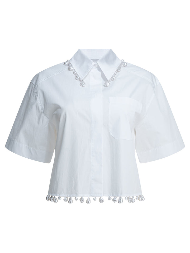 Max Mara Sportmax Casual Shirt Shirts - White | c2cabcf5998beab9ff1ef57a88ee2836e624c796