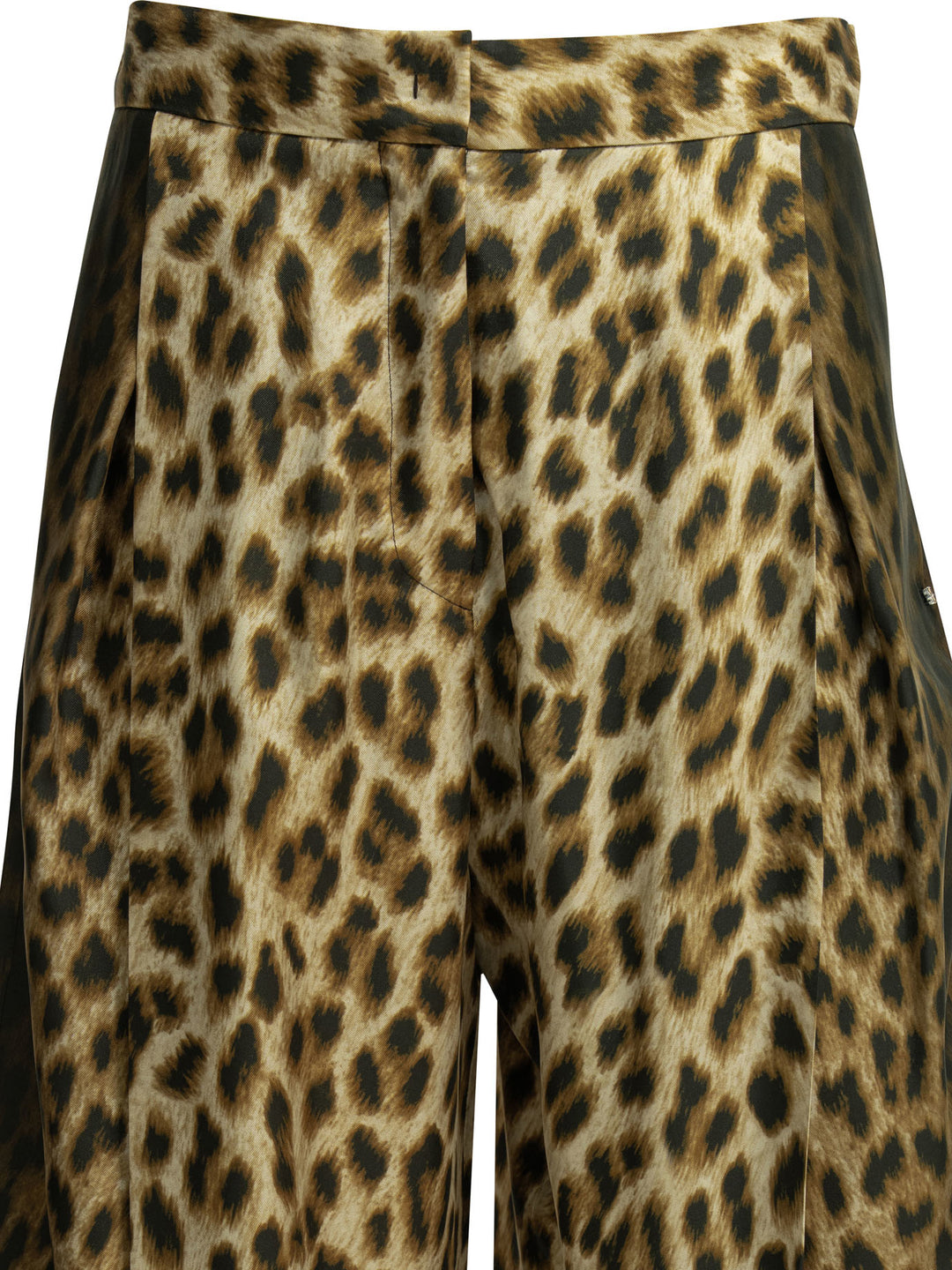 Max Mara Sportmax Casual Animal Pants Trousers - Brown | 41013c5ce36fc579f7c873f1e8b225c81903d7a6