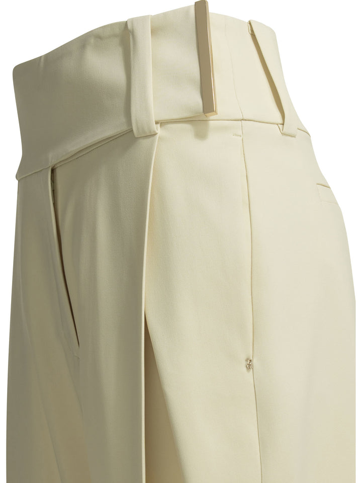 Max Mara Sportmax Tailored Pants Trousers - White | cbe4152b8ae43e1a969ad01412b8c5fbe80cb9c9