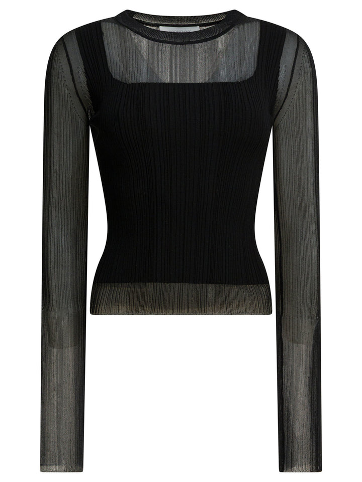 Max Mara Sportmax Viscose Crewneck T-Shirt T-shirts - Black | 509895116078572af3c8425c00ceffd276b5f252