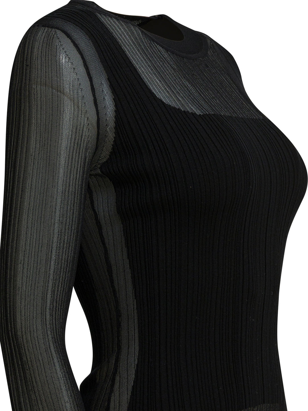 Max Mara Sportmax Viscose Crewneck T-Shirt T-shirts - Black | 63091cc46eda42e396f510e995f3af237c1e3332