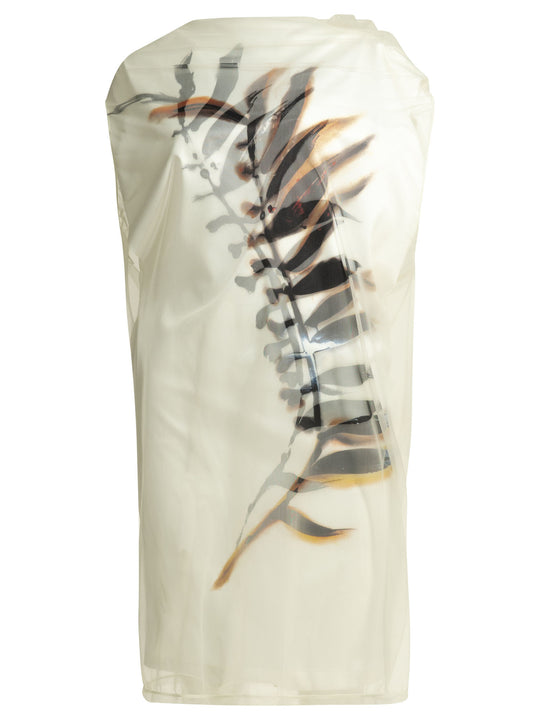 Asymmetrical Short Dress Dresses White