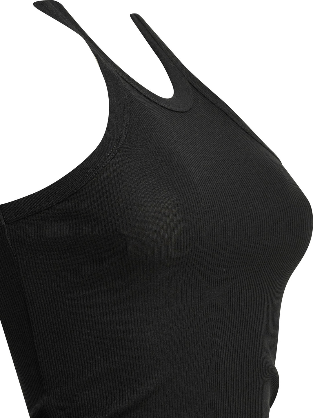 Max Mara Sportmax Cotton And Silk Tank Top Tops - Black | 180e67bd641537b5a481fd74551d891644e85504