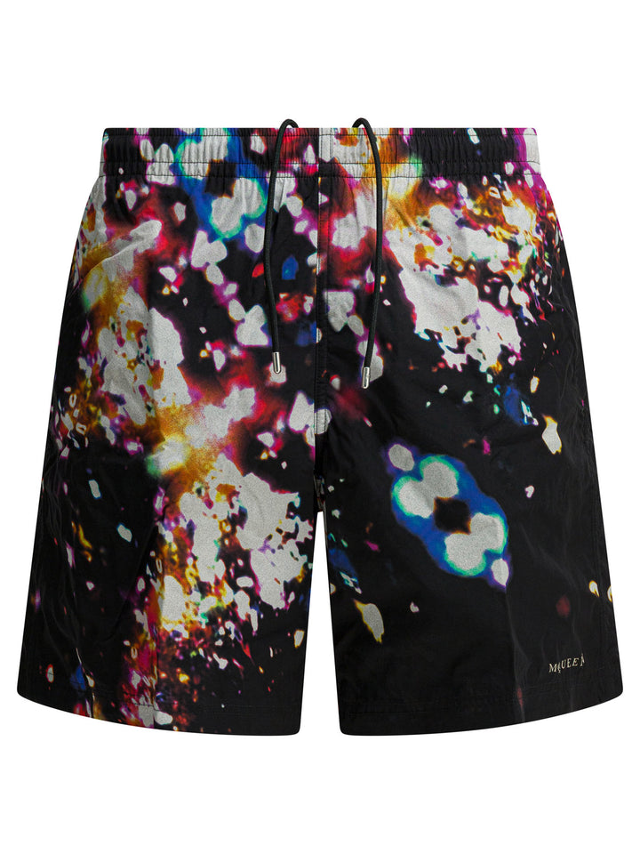 Mcqueen Beachwear Swimwear - Black | 911d174a24d8ed96c74ad07c208eebdb9db12ed9