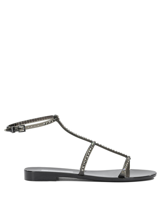 James Jelly Sandals Black